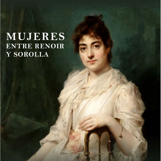 Portada catalogo Mujeres. Entre Renoir y Sorolla
